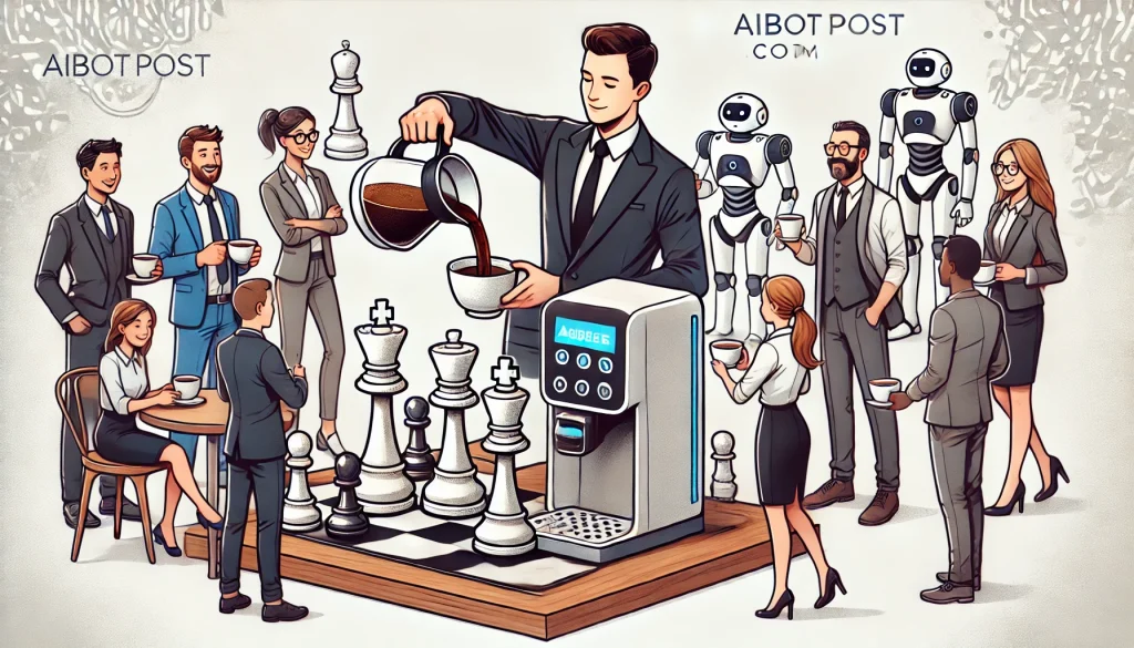 Le networking version expresso : une compétence que l'IA ne peut pas infuser.