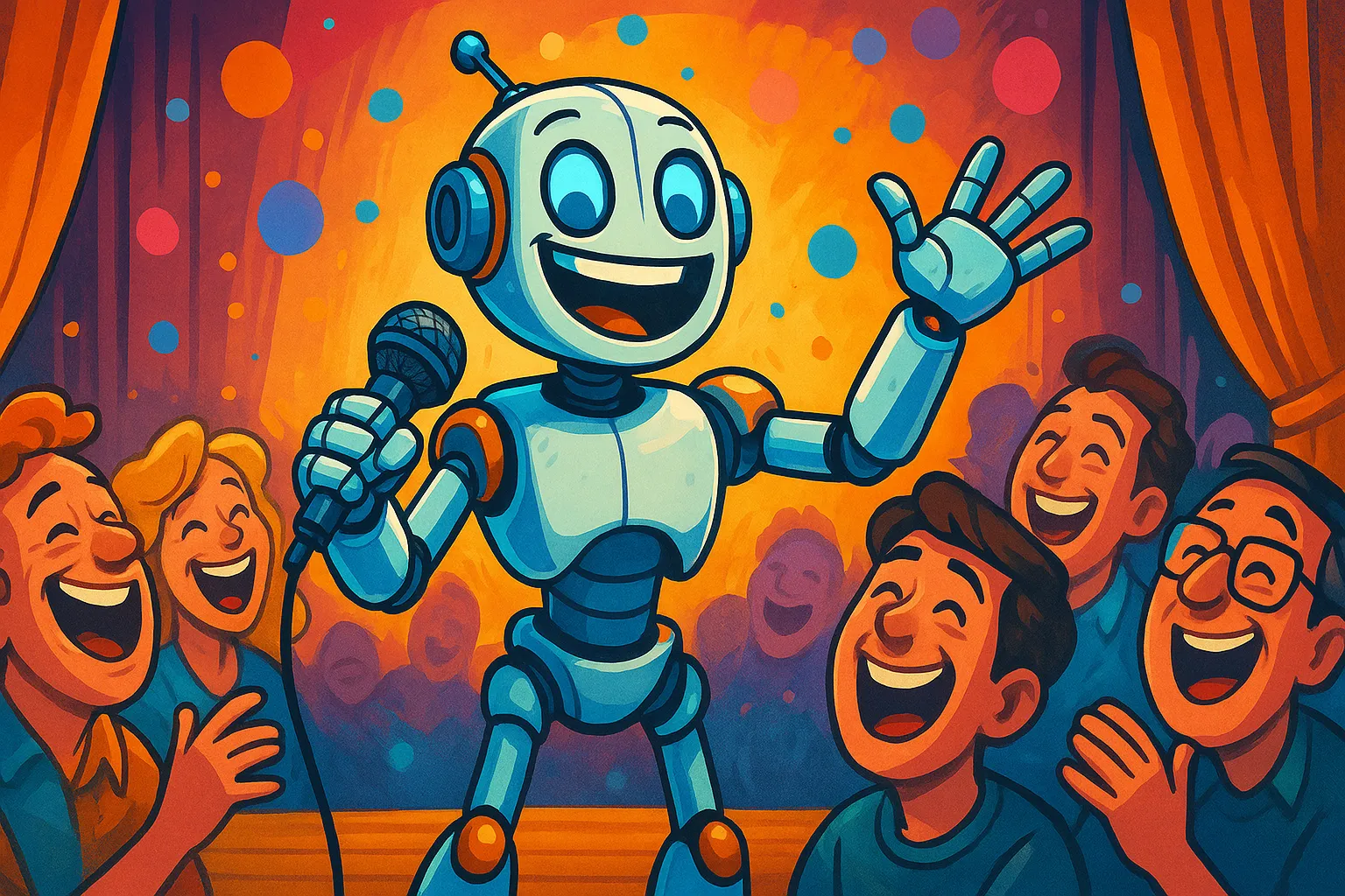 L’IA peut-elle avoir le sens de l’humour ? Quand les algorithmes apprennent à nous faire rire