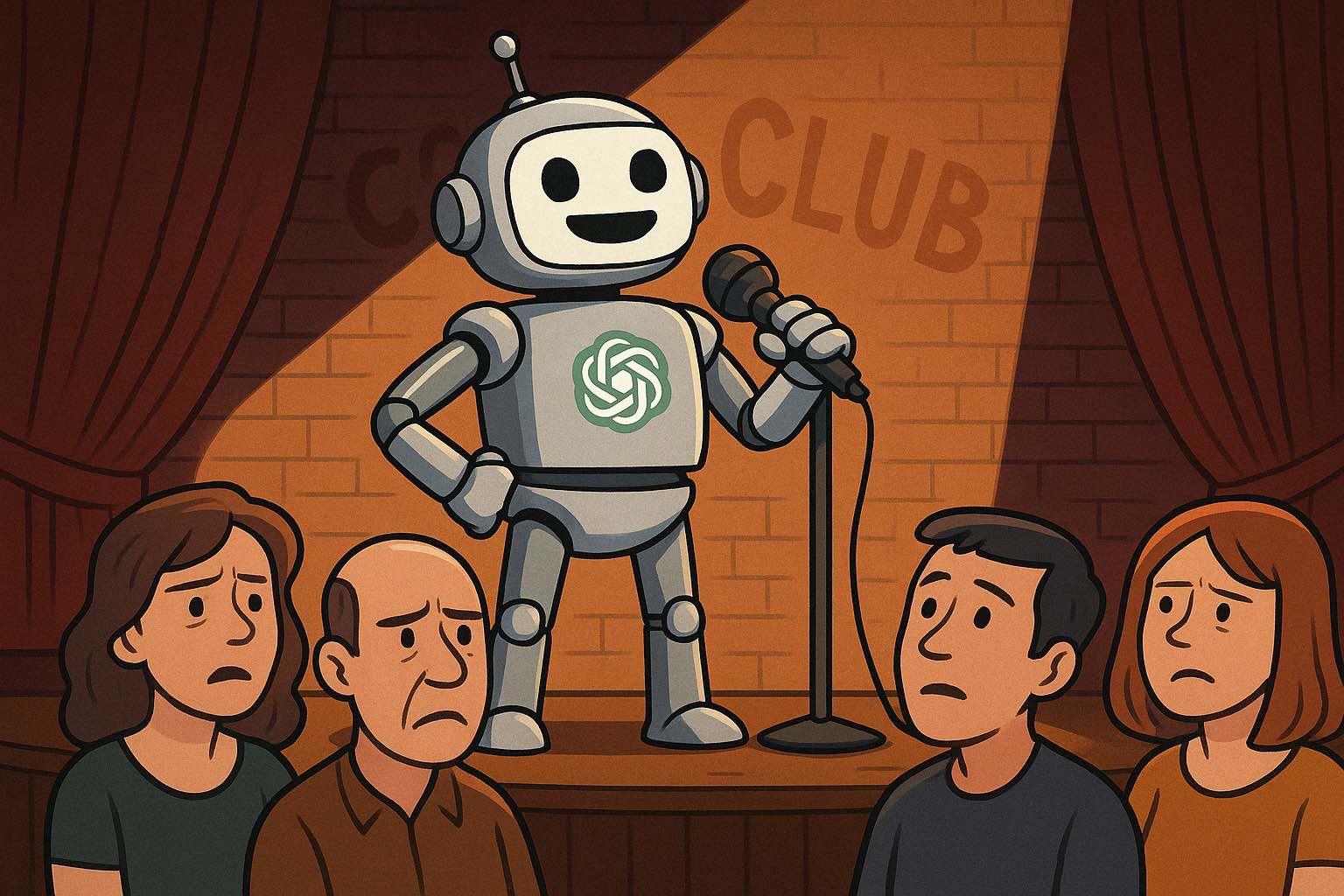 Les 10 blagues les plus pourries de ChatGPT (et pourtant, il insiste)